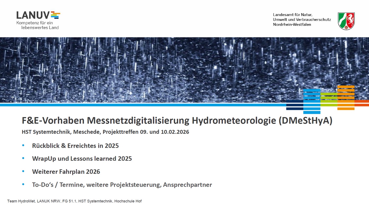 Treffen zu Jahresbeginn 2026 DMeStHyA